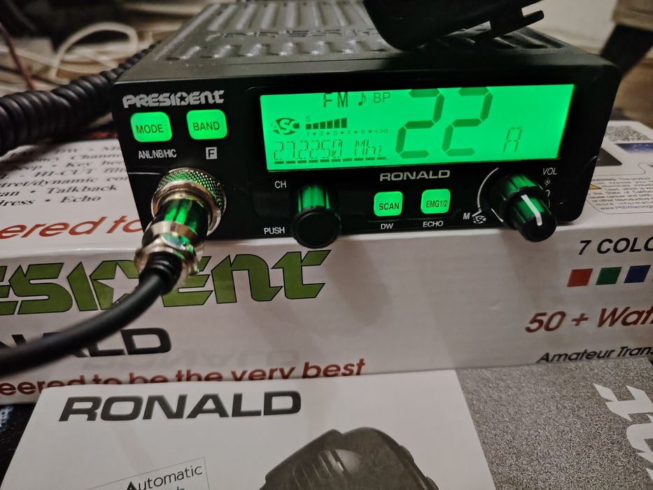 President Ronald CB-radioamatori 80 W optimizată (ofertă urgentă)