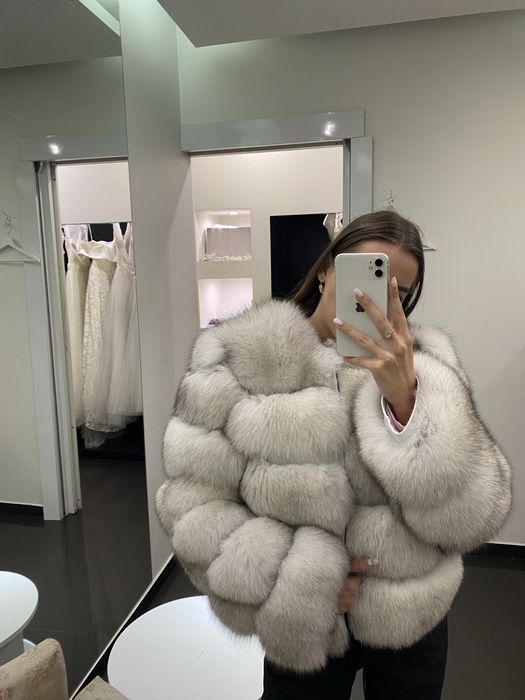 Haina blana naturala - vulpe polara