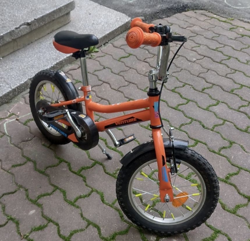 Bicicletă in stare foarte bună de 14 inch