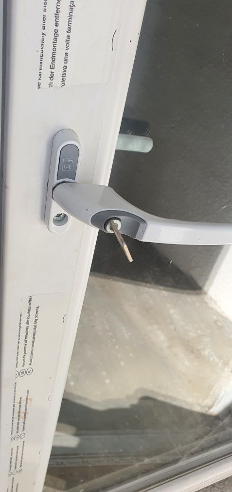 Ușă balcon + geam