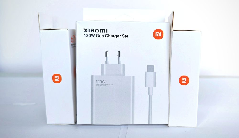 Încărcător Xiaomi 120w turbo charge + cablu 6A 1m kit complet