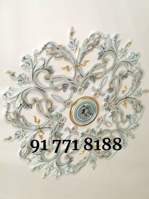 Лепка лепнина тяга декор 3д 3d рамка колонна алебастр ramka karniz