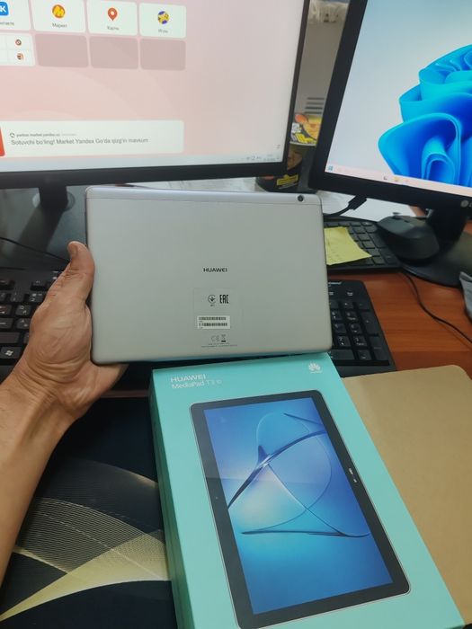 Planshet Huawei PediaPad T3  sim uqiydi