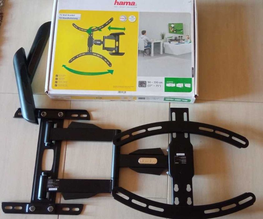 Поставка стойка TV HAMA 118620, 180°, 94~190 cm (37”~75”)