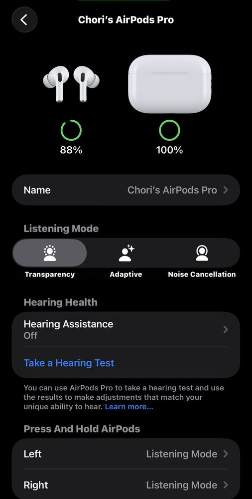 original AirPods Pro 2nd generation lightning