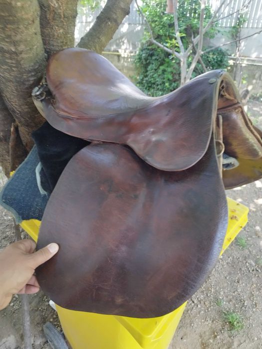 Șa de piele călărie