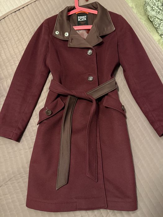 Палто в цвят бордо Penny Black (част от Max Mara Group