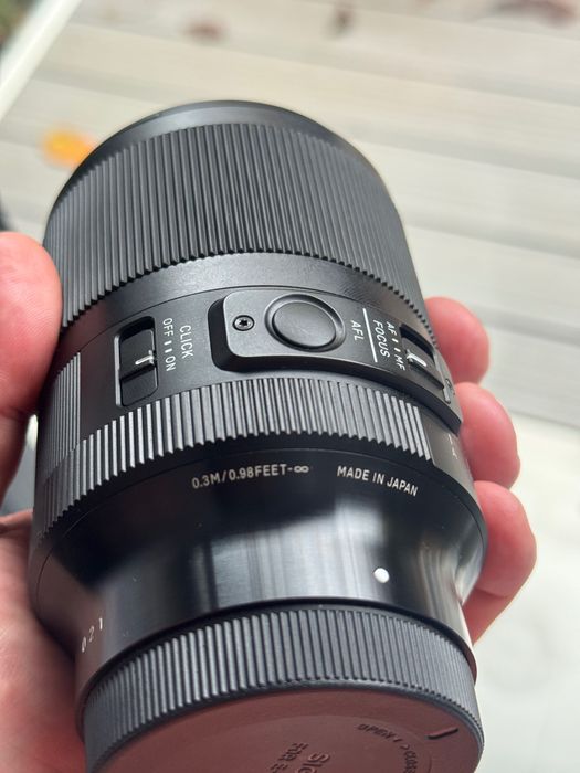 Sigma Art 35mm F1.4, mark 2, ca nou E mount , Sony