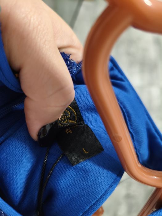 Rochie scurtă elegantă cu paiete Dressystar – halterneck, albastru reg