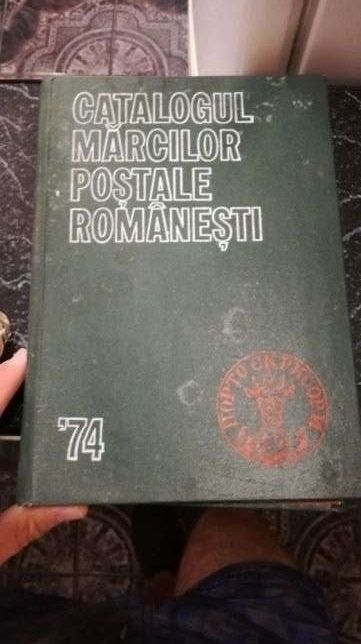 Carte catalogul marcilor postale romanesti 1974