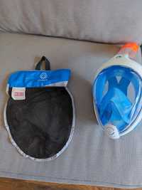 Mască de snorkeling full-face Subea Easybreath, marimea M/L