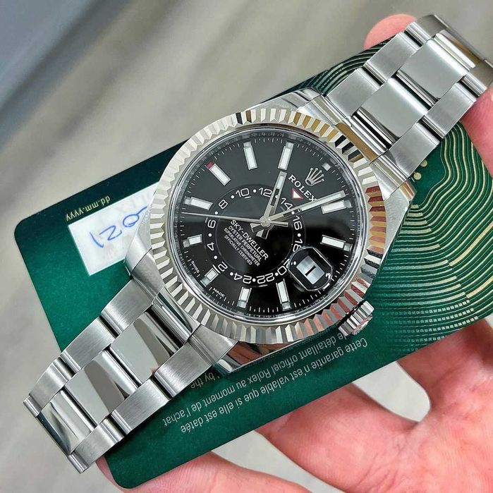 Rolex Sky-Dweller sivler colectie