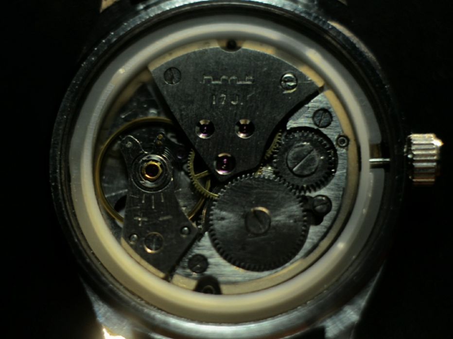 Ceas mecanic hmt Pilot 17 jewels