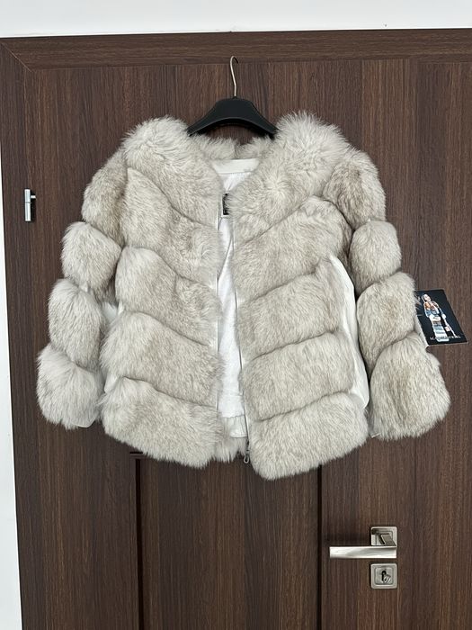 Blana Naturala vulpe argintie