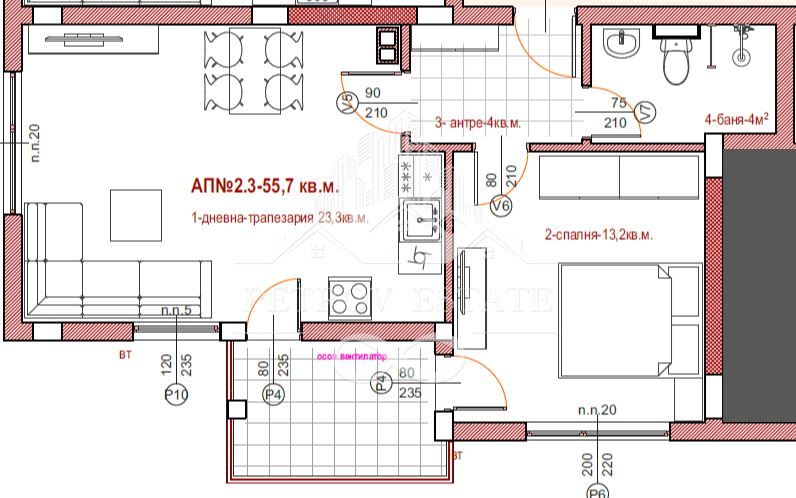 2-стаен апартамент в ТОП център на Велинград в НОВА сграда