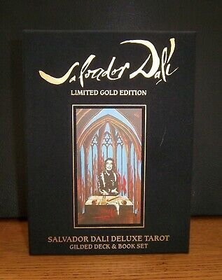 RAR Salvador Dali DELUXE Tarot+Book LIMITED GOLD Edition box set SIGIL