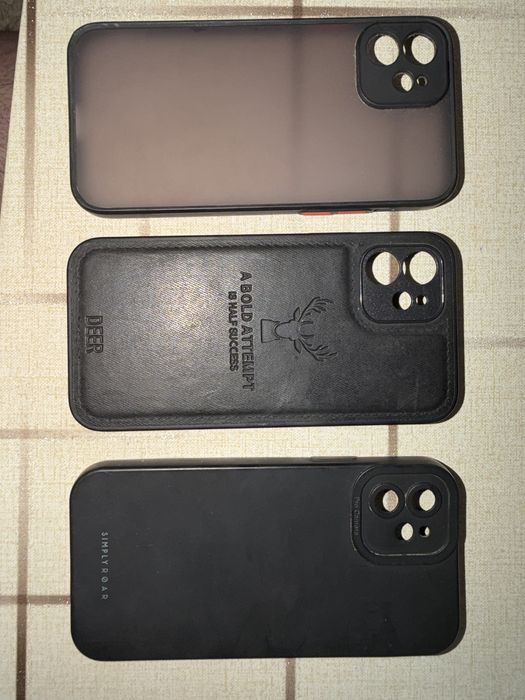 Iphone 12 Black 64GB с кейс с вгдрадена батерия