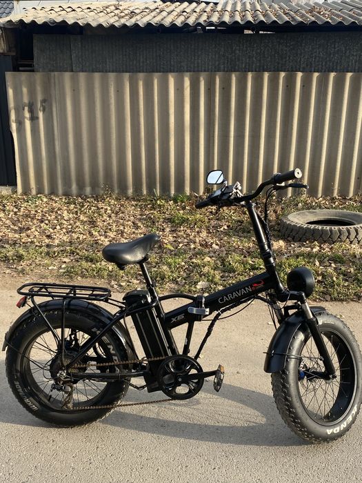 Срочноо электровелосипед caravan