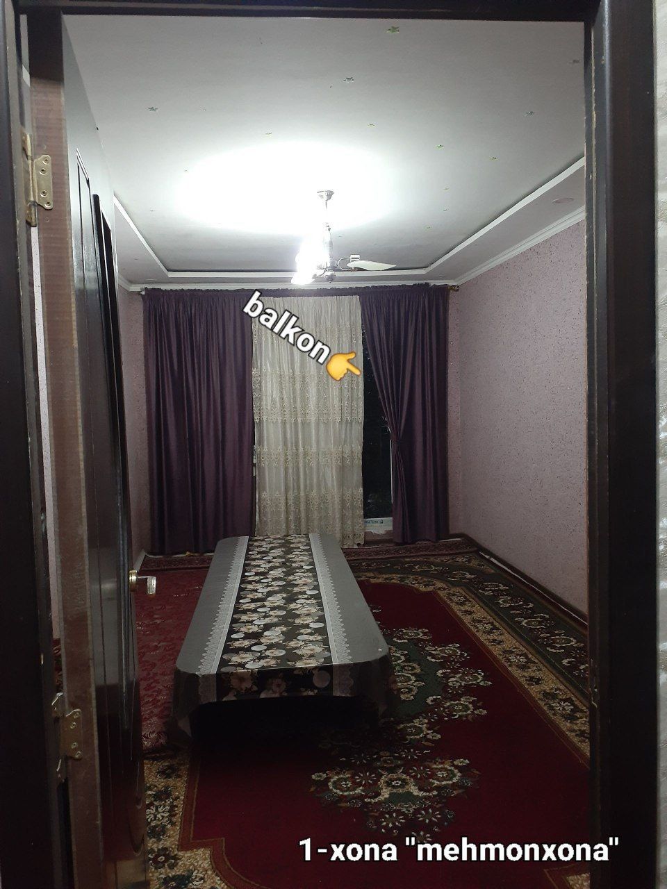 Urganch shahar suvchilar.  mahallasida  joylashgan  3  xonali kvartira