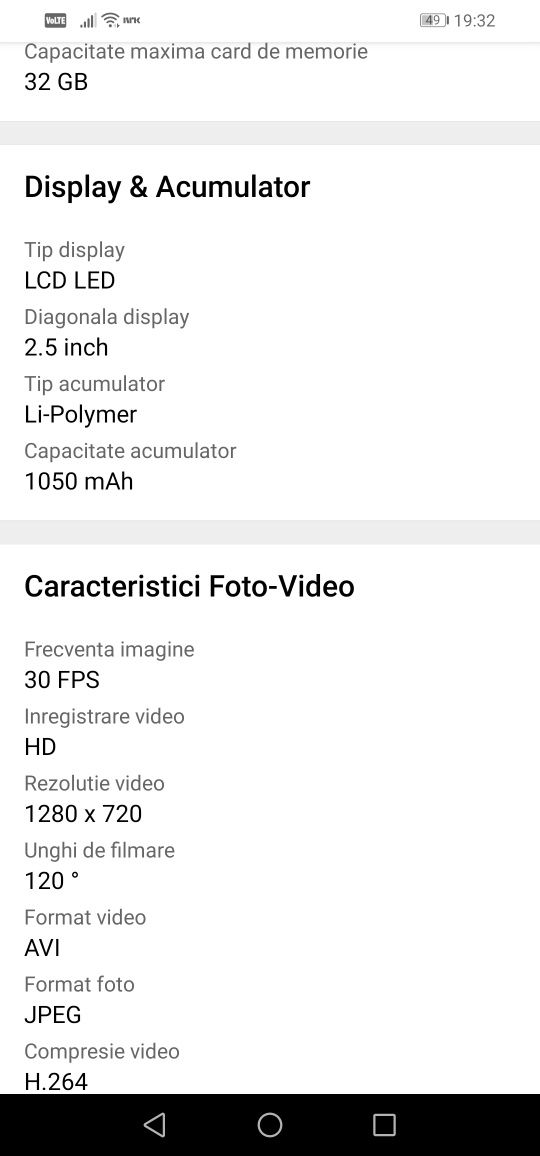 Camera trafic auto HD