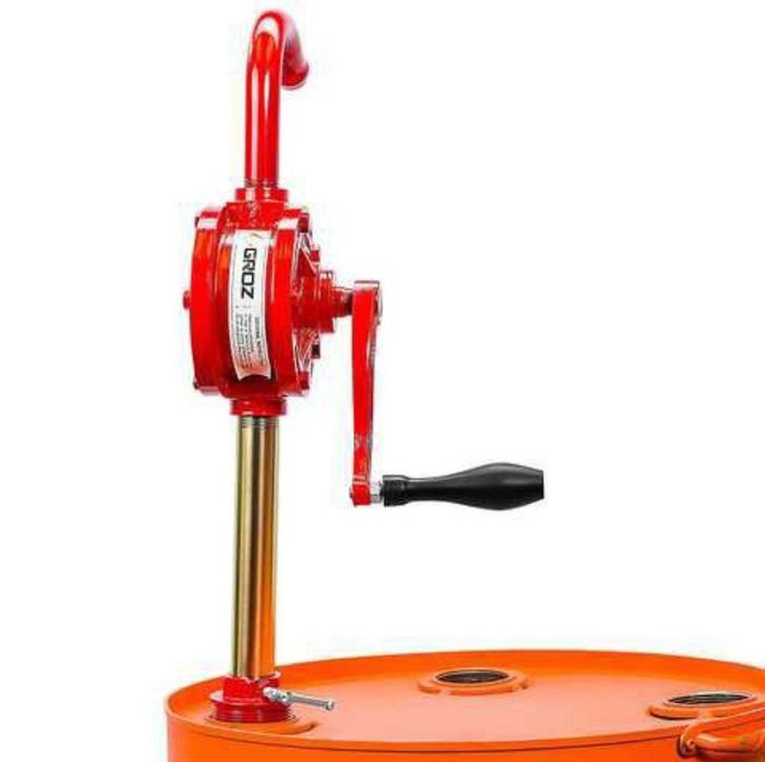 Насос перекачки топлива бочковой ручной роторный "Титан" (Алюминий