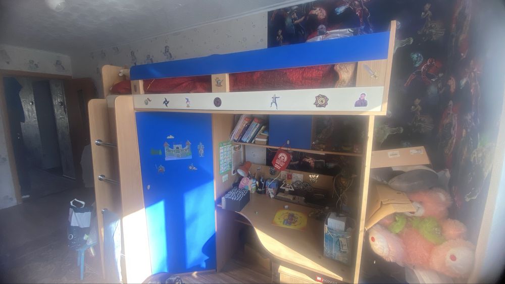 Продам детскую кровать 3в1