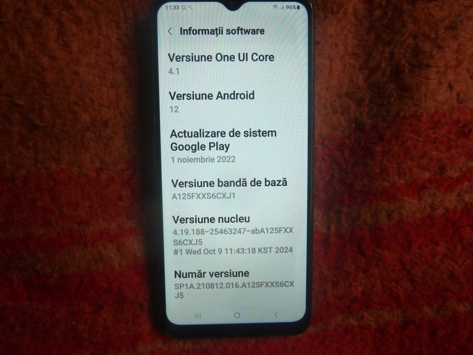 telefon samung A12,dual sim 4G,ram 4gb/64gb,stare foarte buna
