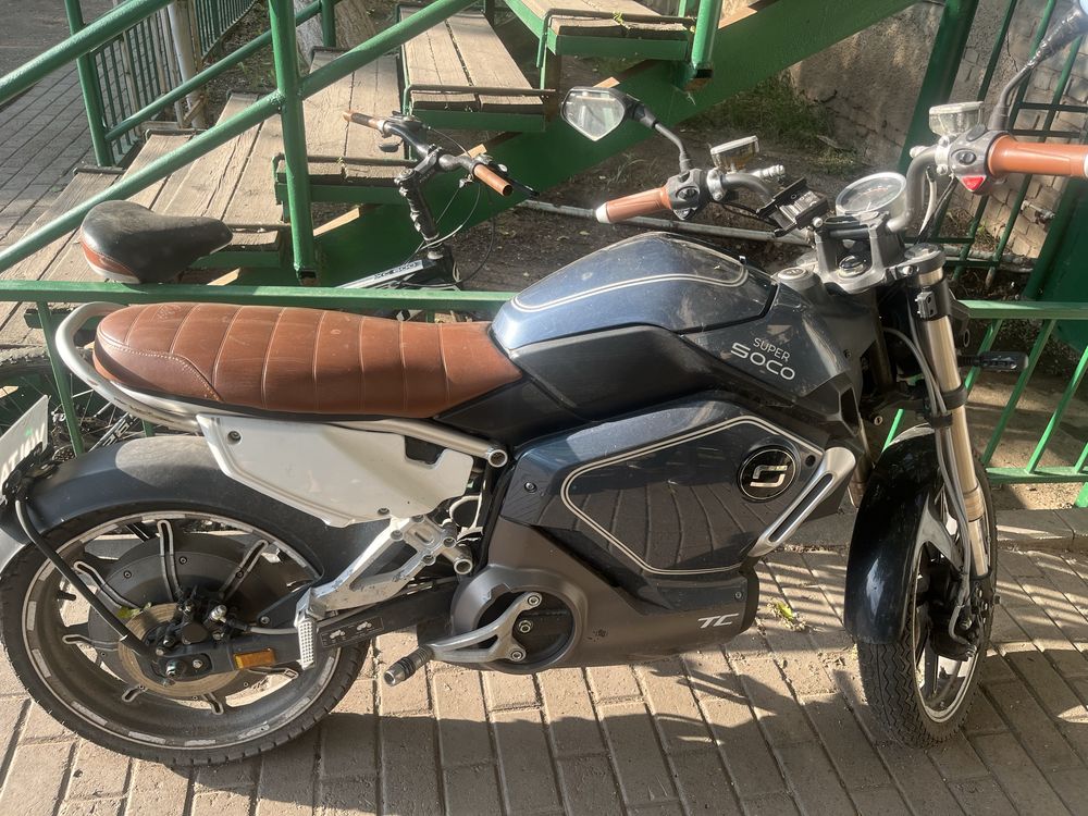 Super soco TC мотоцикл