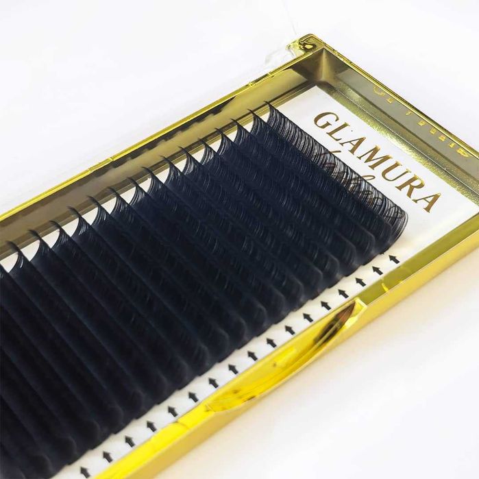 Extensii de gene fir cu fir profesionale curbura C , CC , M