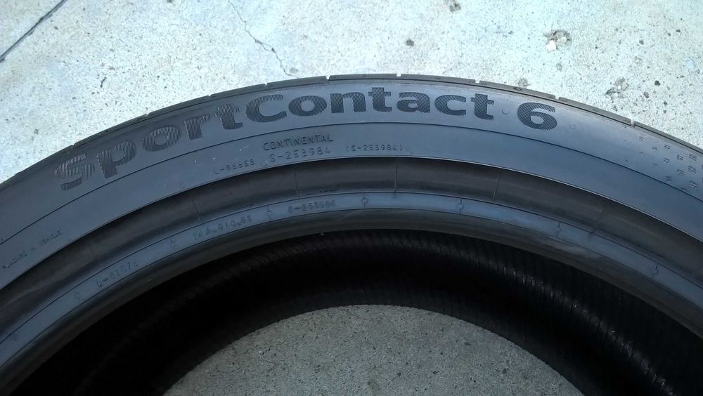 O anvelopa vara 275 35 19 continental sportcontact 6 cu 7,3 mm 2021