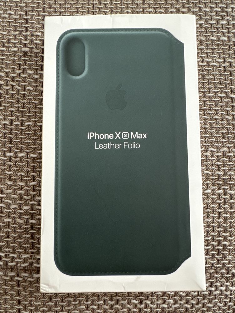 Husa Apple originala piele - iPhone XS Max