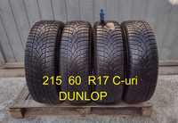 Cauciucuri de iarna 215 60 R17 C-uri Dunlop Cargo