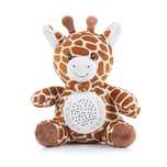 Плюшена играчка с бяш шум и проектор Chipolino - Жирафче