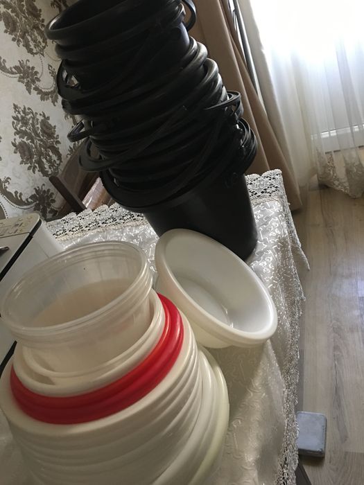 Ведра и чашки пластмассовые для любых нужд