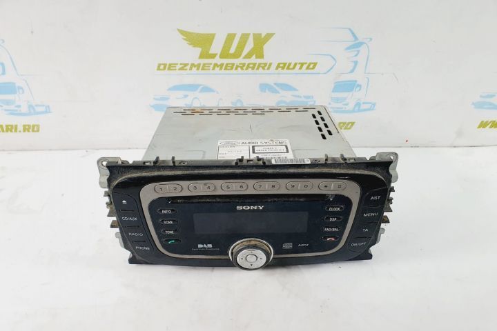 Radio cd mp3 player casetofon bs7t-18c939-fb bs7t18c939fb Ford Mondeo 4  [din 2007 pana  2010] seri