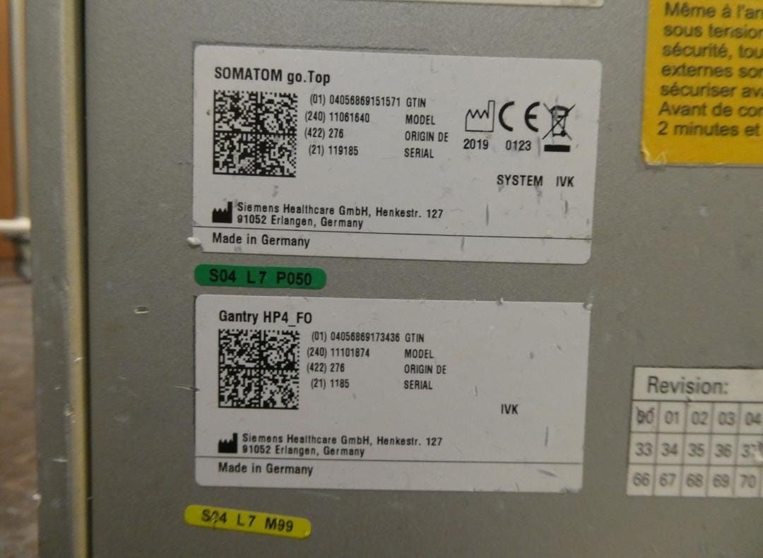 Аппарат МСКТ Siemens SOMATOM go.Top 128
Siemens