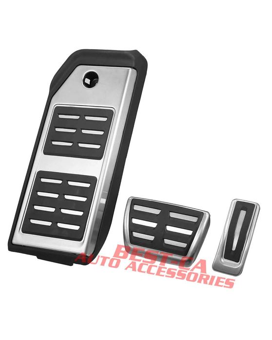 Set ornamente INOX sport pedale automata Audi Q7 Q8 VW Touareg Cayenne
