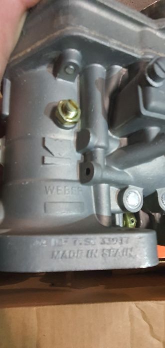 Weber carburatoare 44IDF kafer beetle motor dual port tip 4