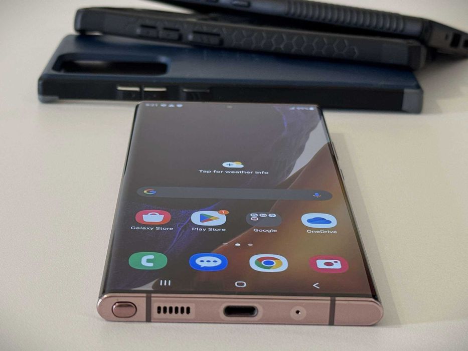 Бартер!Като НОВ! Samsung Galaxy Note 20 Ultra 12GB Ram Mystic Bronze
