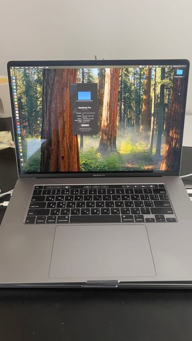 MacBook Pro 2019 16" 2,3 i9, 16 GB DDR4, 1 TB SSD, Space Grey
