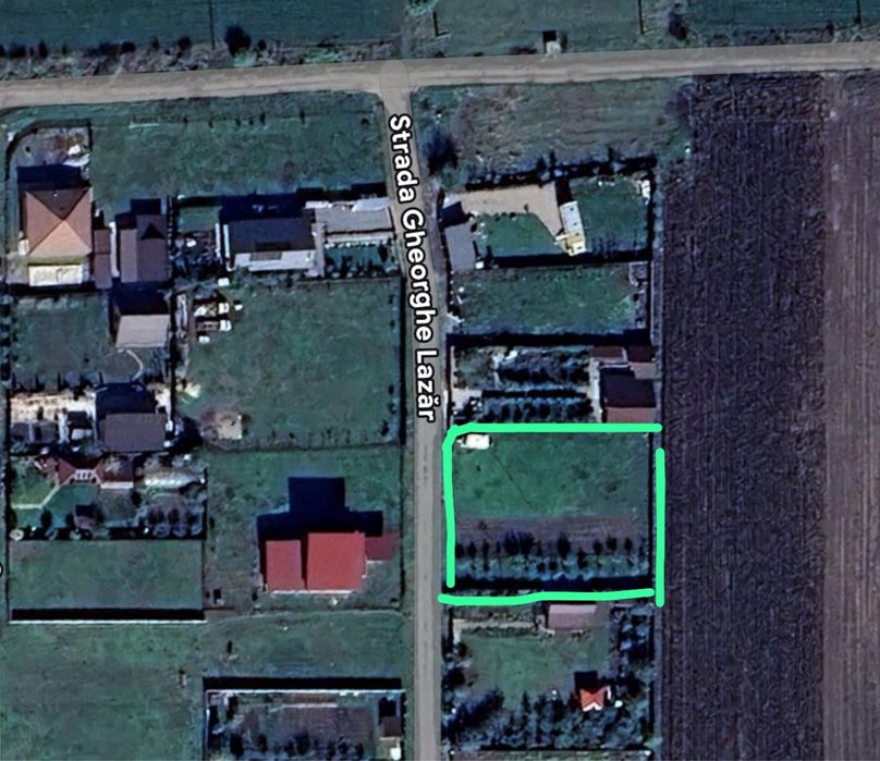 Teren de vanzare - 1200 mp în Hărman direct de la proprietar