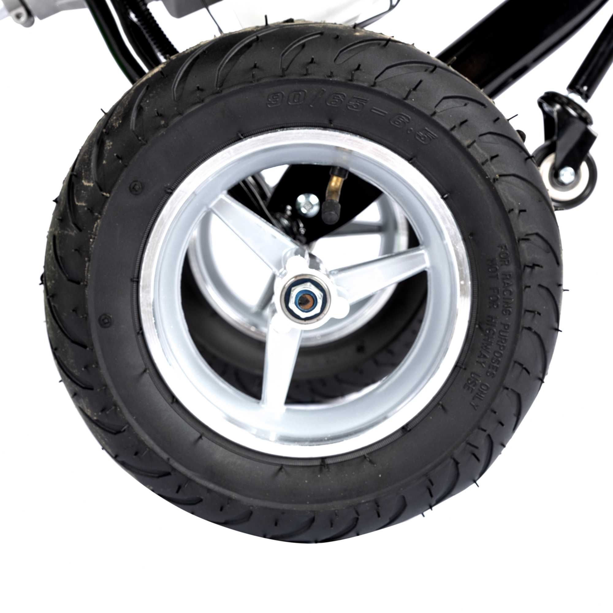 Motocositoare pe benzina cu roti Micul Fermier 2T, pornire rapida.