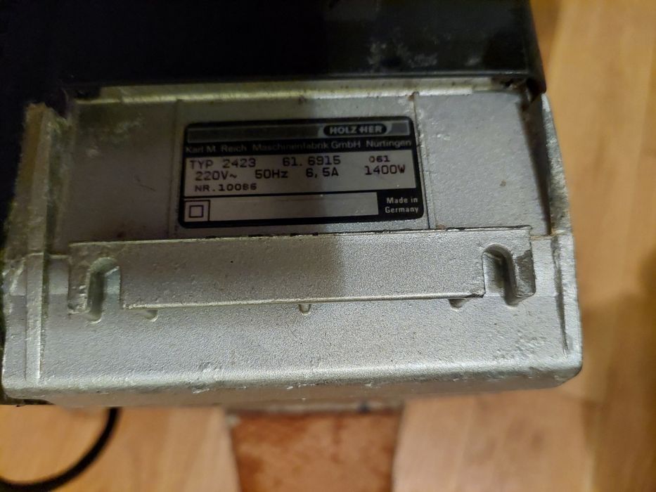Masina slefuit Șlefuitor cu bandă Holzher 2423, 1400watt