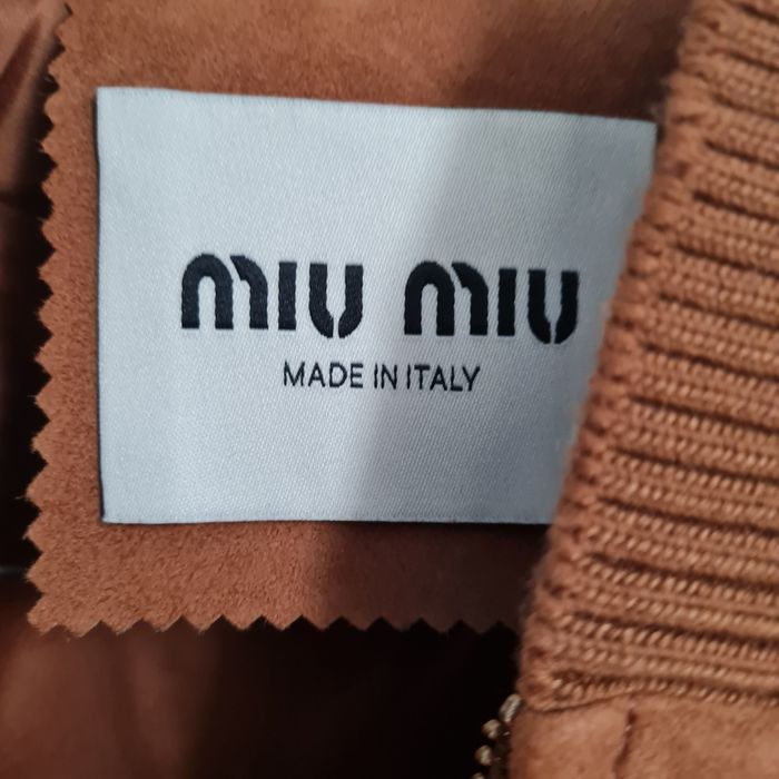 Geaca de piele M i u M i u 36/ S