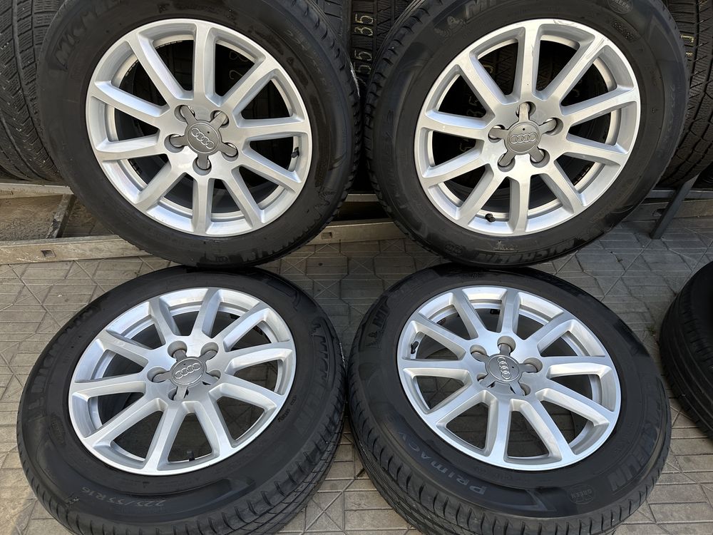 Jante Originale Audi R16 A4 A6 echipate vara Michelin