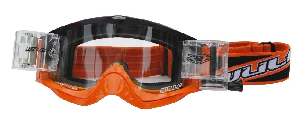 Ochelari motocross/enduro/atv cu folie Wulfsport-si in rate prin Tbi