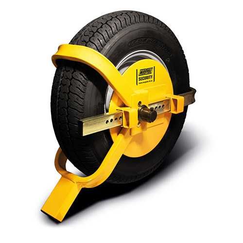 Antifurt blocator clema 8-10 inch roata platforma auto rulota remorca