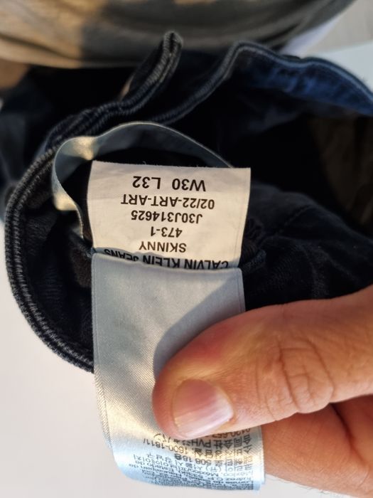 Blugi skinny Calvin Klein Jeans