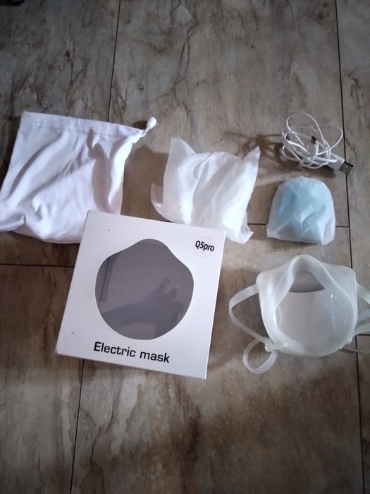 Masca electrica noua, aer curat din exterior