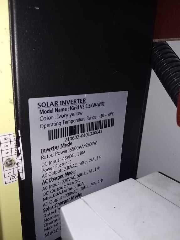 Invertor solar easun 5,5kw